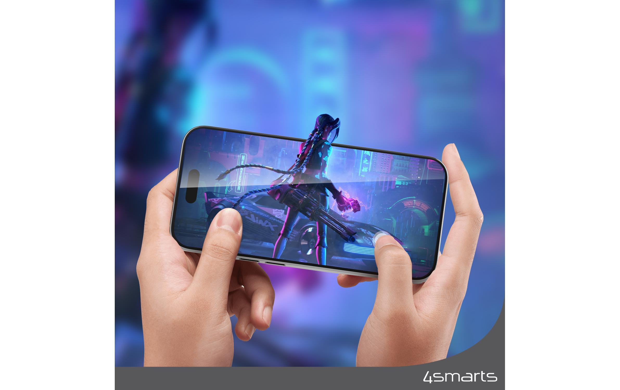 4smarts Displayschutz Second Glass Clear iPhone 15 Pro Max