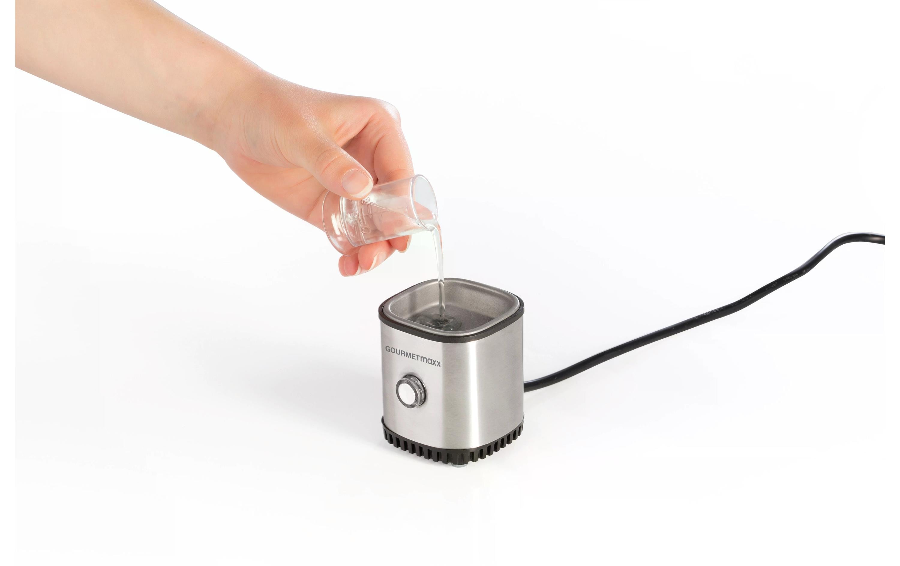 GOURMETmaxx Eierkocher 1, Schwarz/Silber