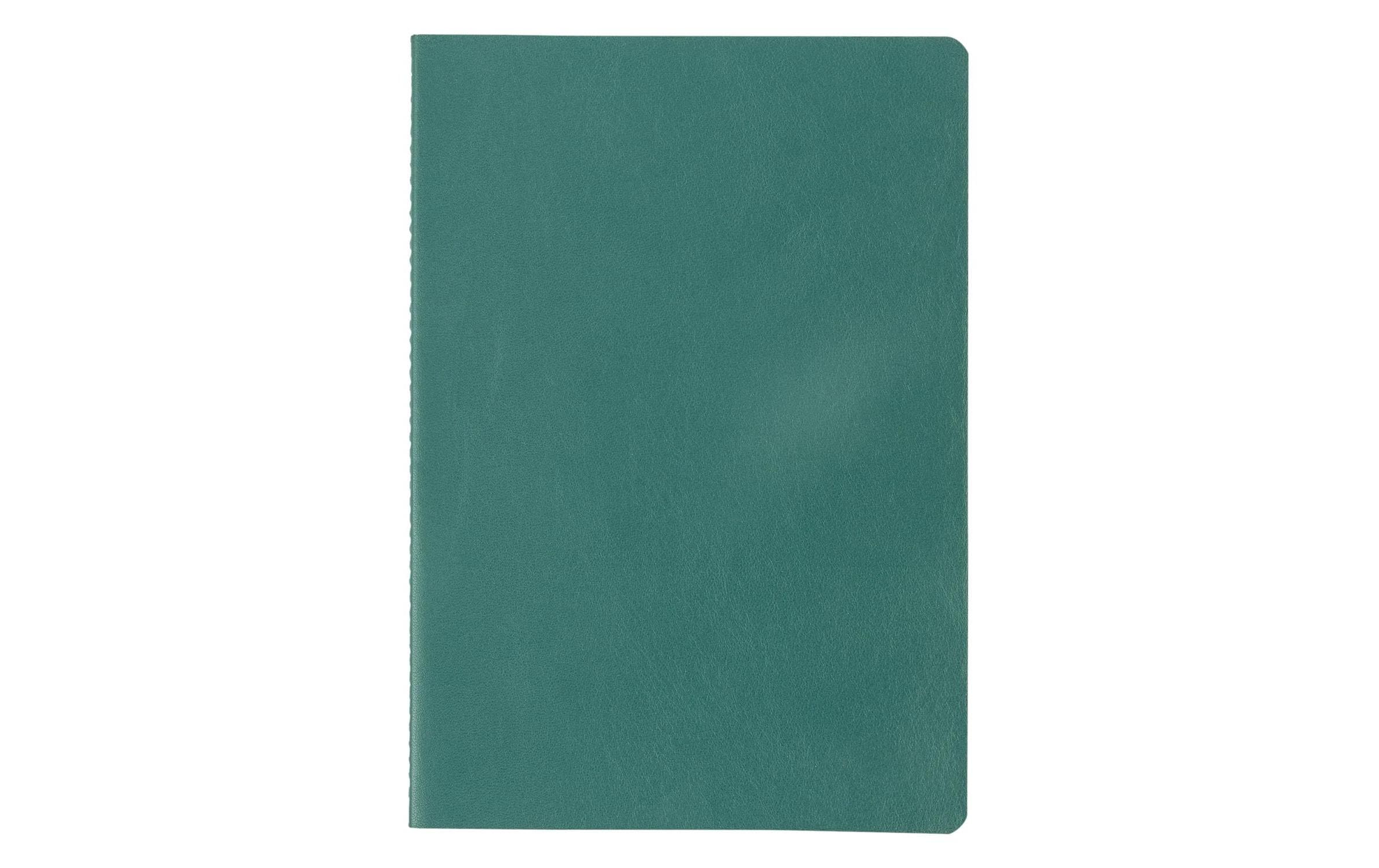 Clairefontaine Notizheft Ginkgo assortiert, A5, Liniert, Grün