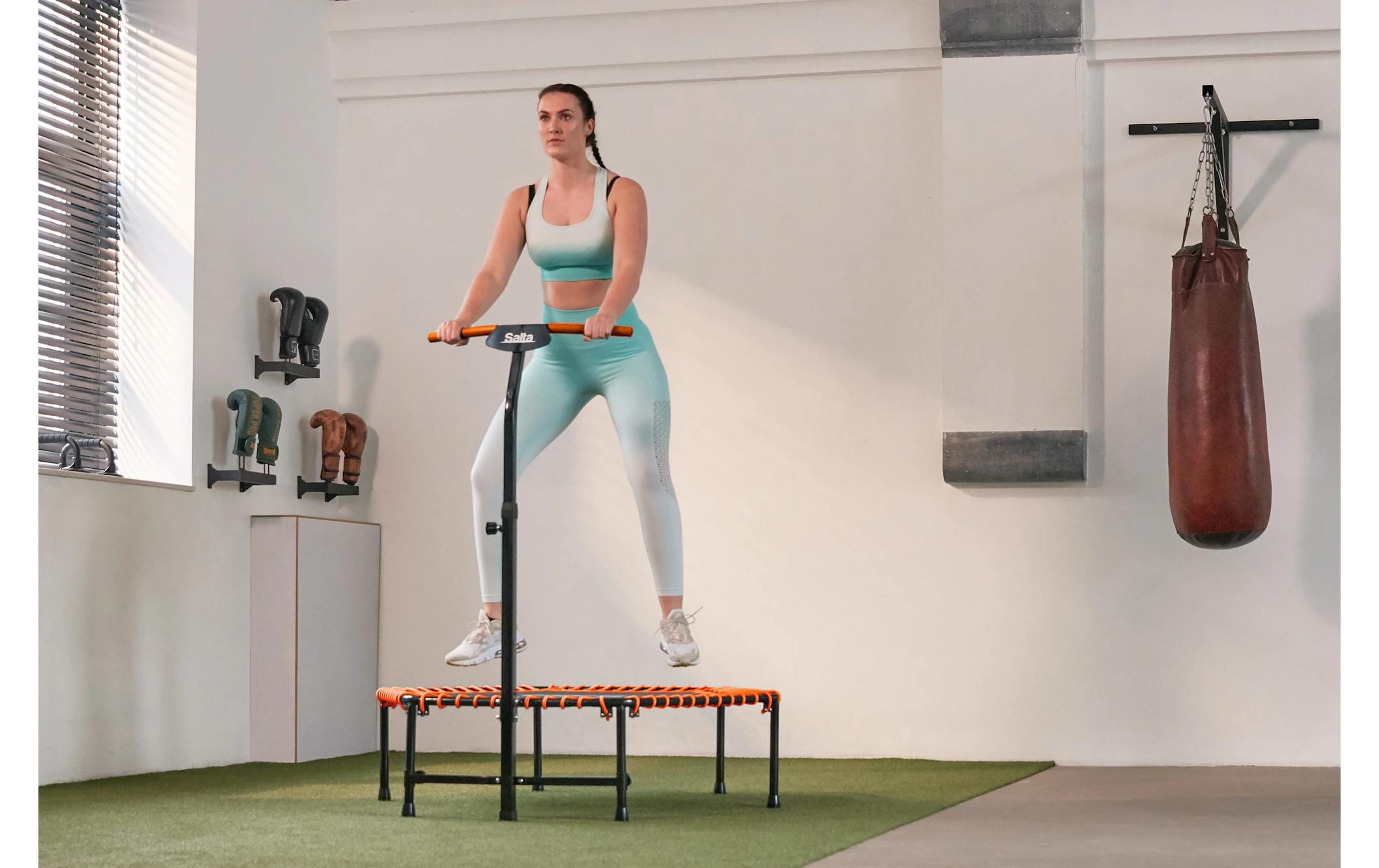 SALTA Fitnesstrampolin Salta Fitness 128 cm, Orange