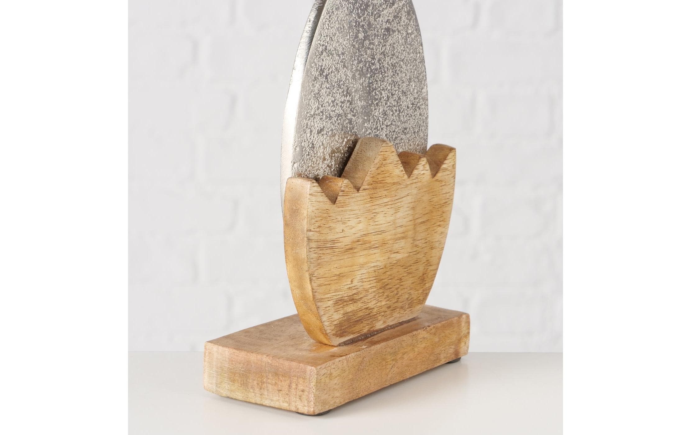 Boltze Aufsteller Hase Momo Silber