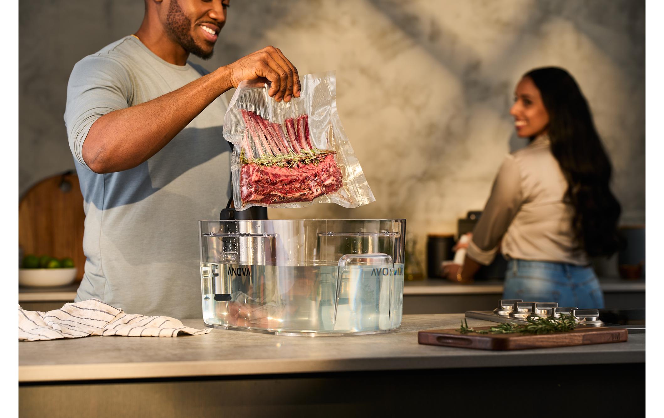 Anova Dampfgarer Sous-Vide Cooker 3.0 1100W, 8 l/min