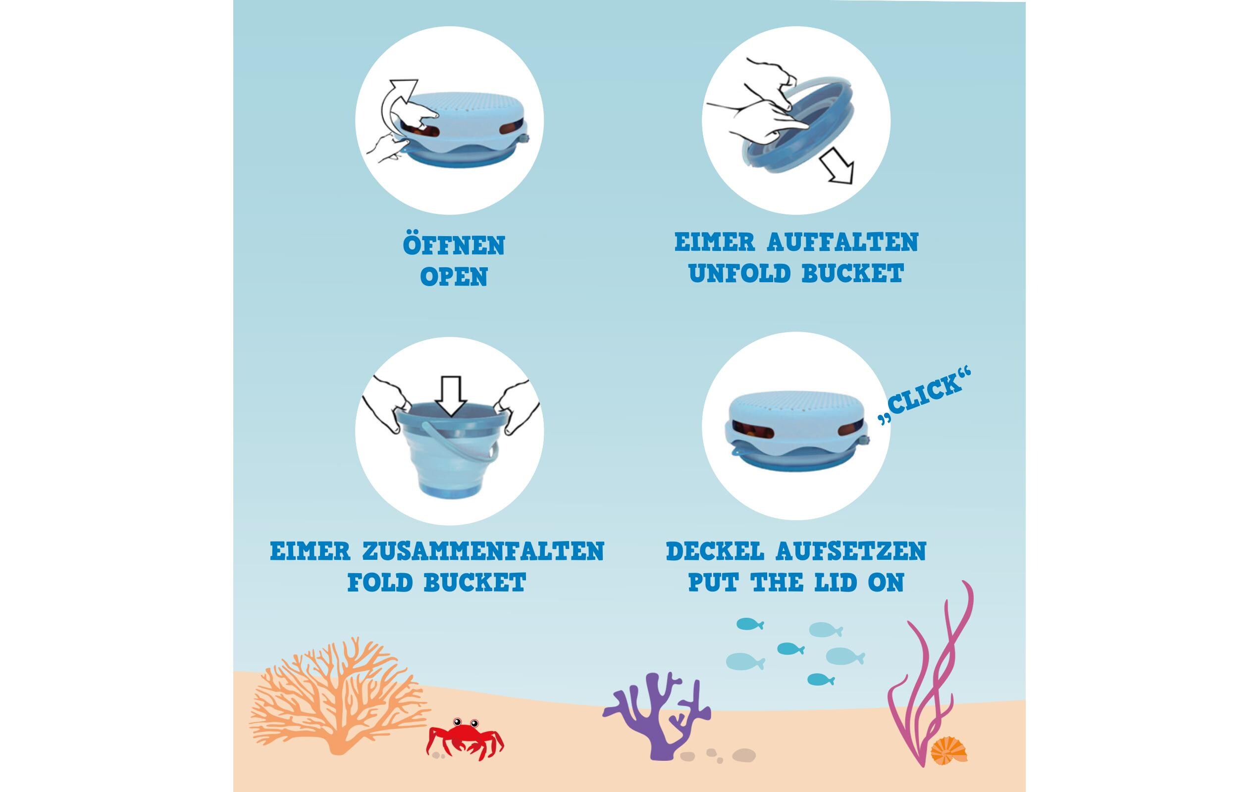 Schildkröt Funsports Fishing Game Angelspiel 11 Teile