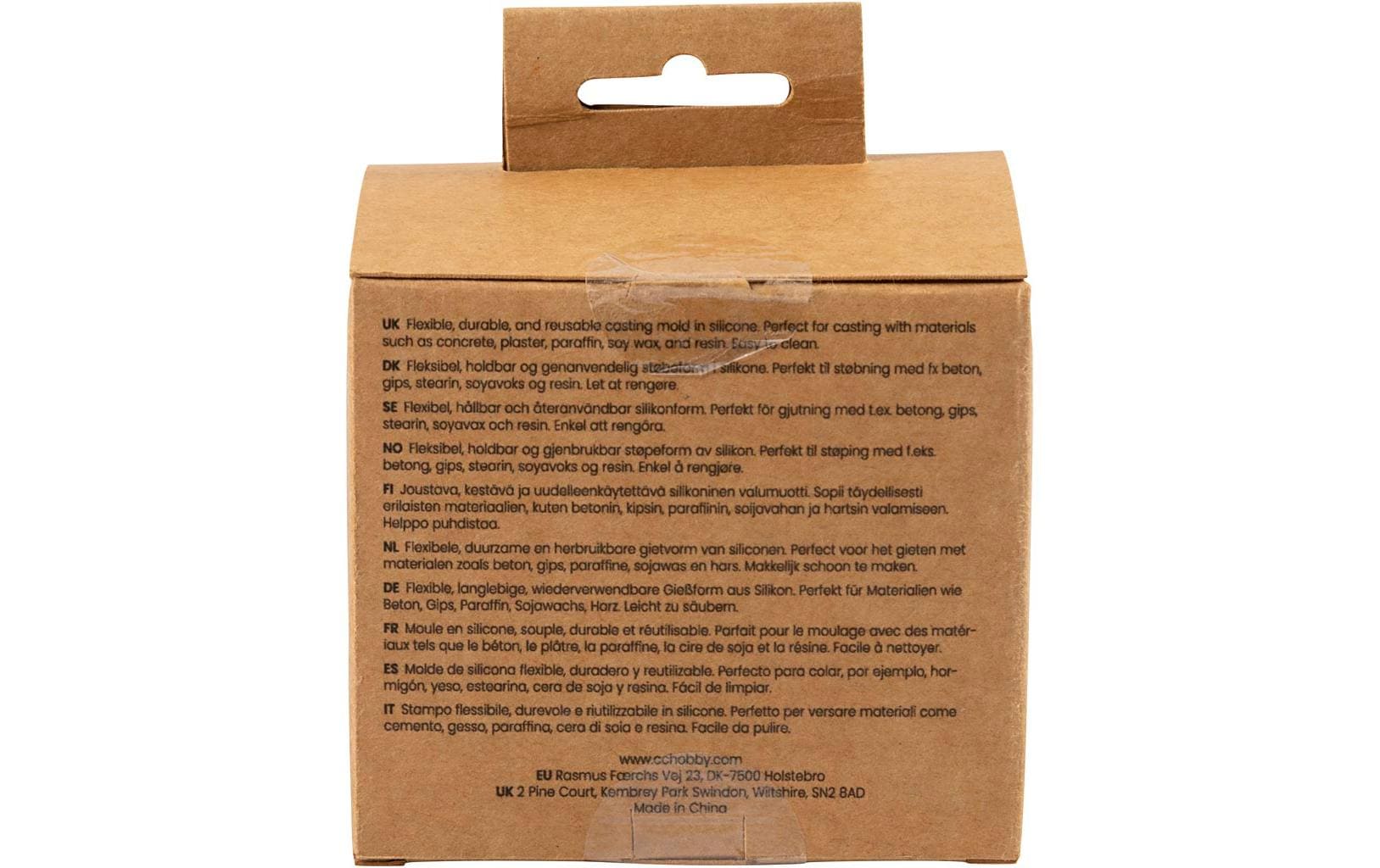 Creativ Company Giessform Silikon Schmuckschatulle