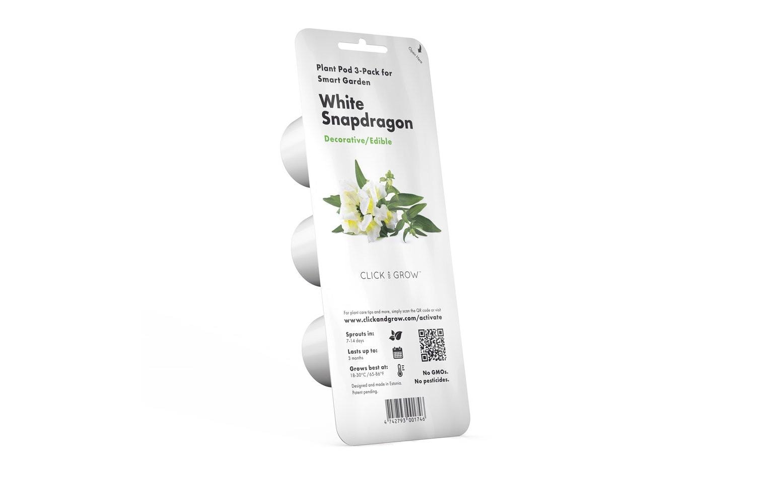 Click and Grow Saatgut Weisses Löwenmäulchen 3er-Pack Click and Grow Saatgut Weisses Löwenmäulchen 3er-Pack
