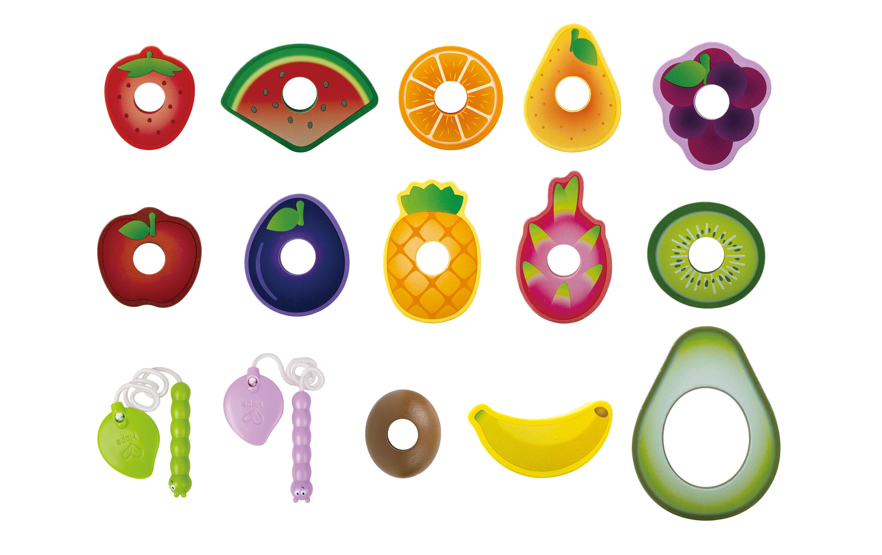 Hape Schlemmerraupen Obstset