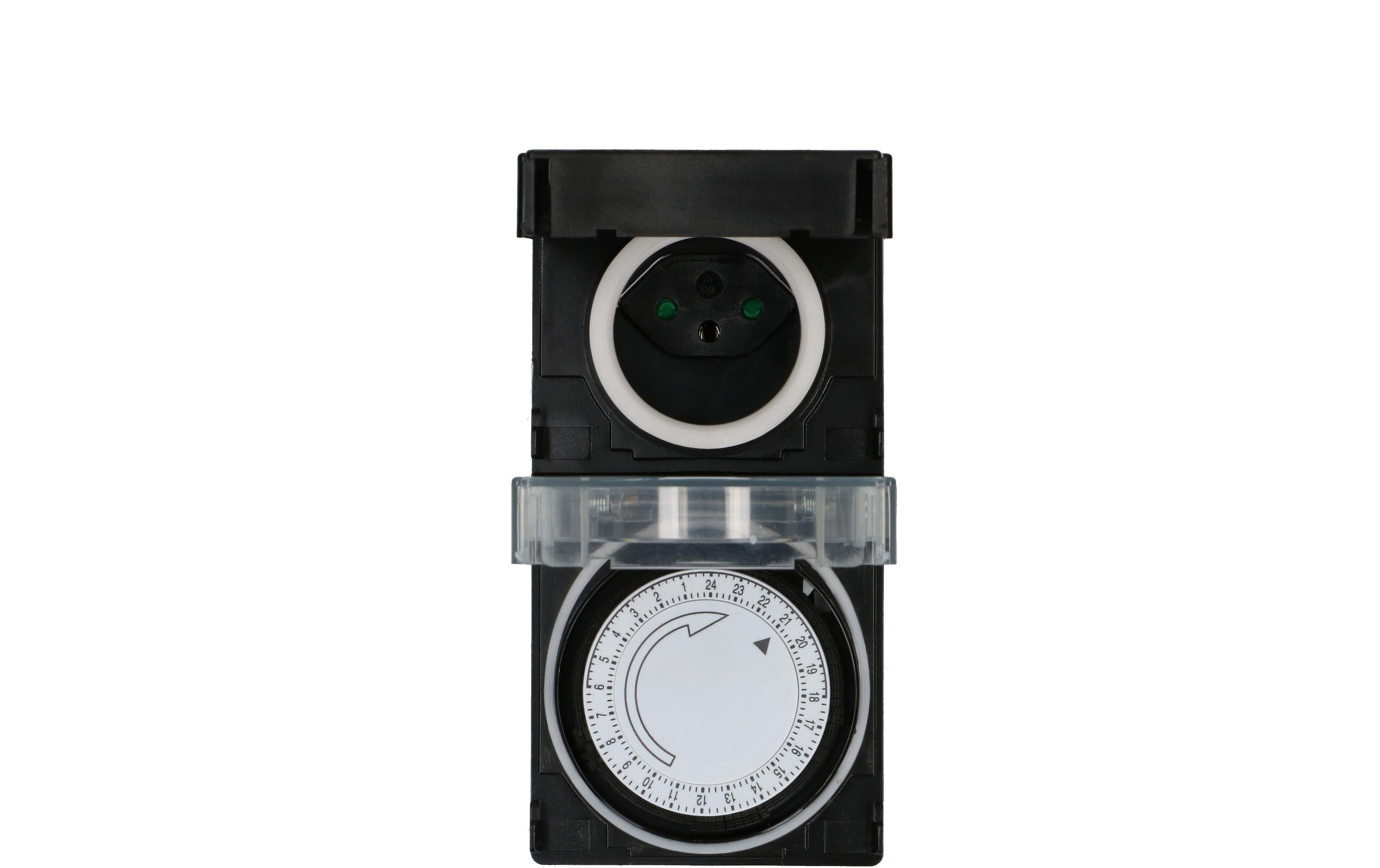 Max Hauri Zeitschaltuhr IP55 24 h Mechanisch