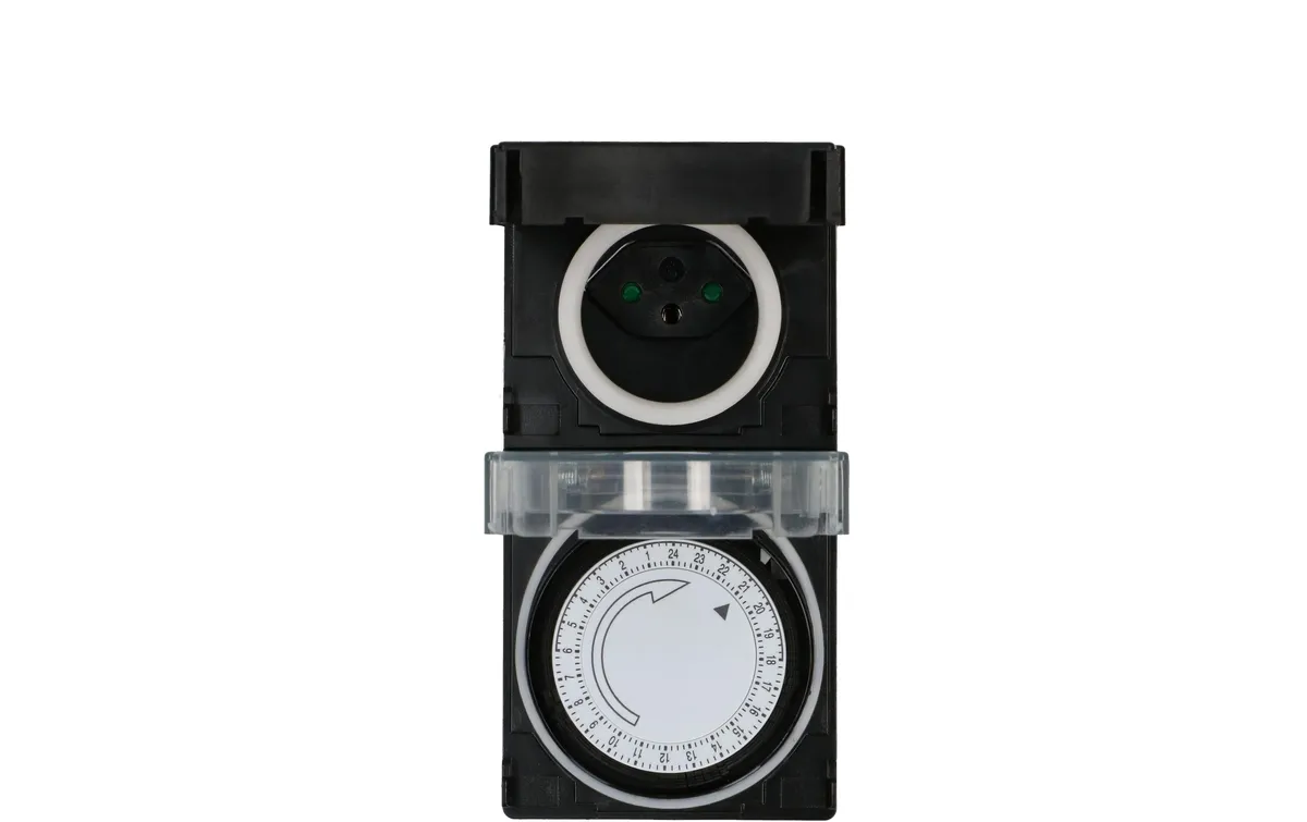 Max Hauri Zeitschaltuhr IP55 24 h Mechanisch