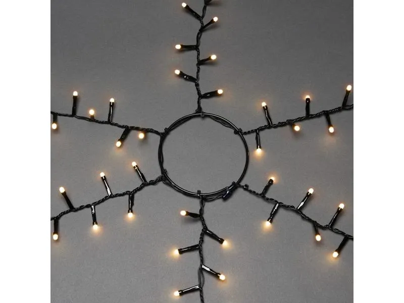 Konstsmide LED Baummantel mit Ring 6 Stränge, 660 Lampen