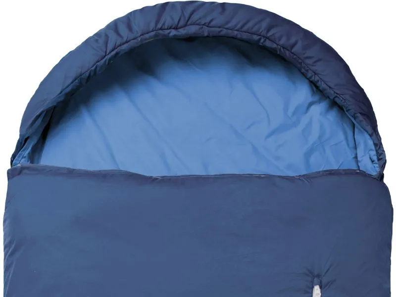 Grüezi Bag Schlafsack Wolle Camp Cotton Comfort 4 °C L 185 cm, Blau Grüezi Bag Schlafsack Wolle Camp Cotton Comfort 4 °C L 185 cm, Blau