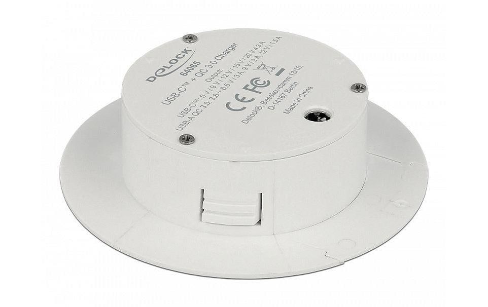 Delock Tisch-Hub 64065 2x USB 3.0 Typ-A Quick Charge