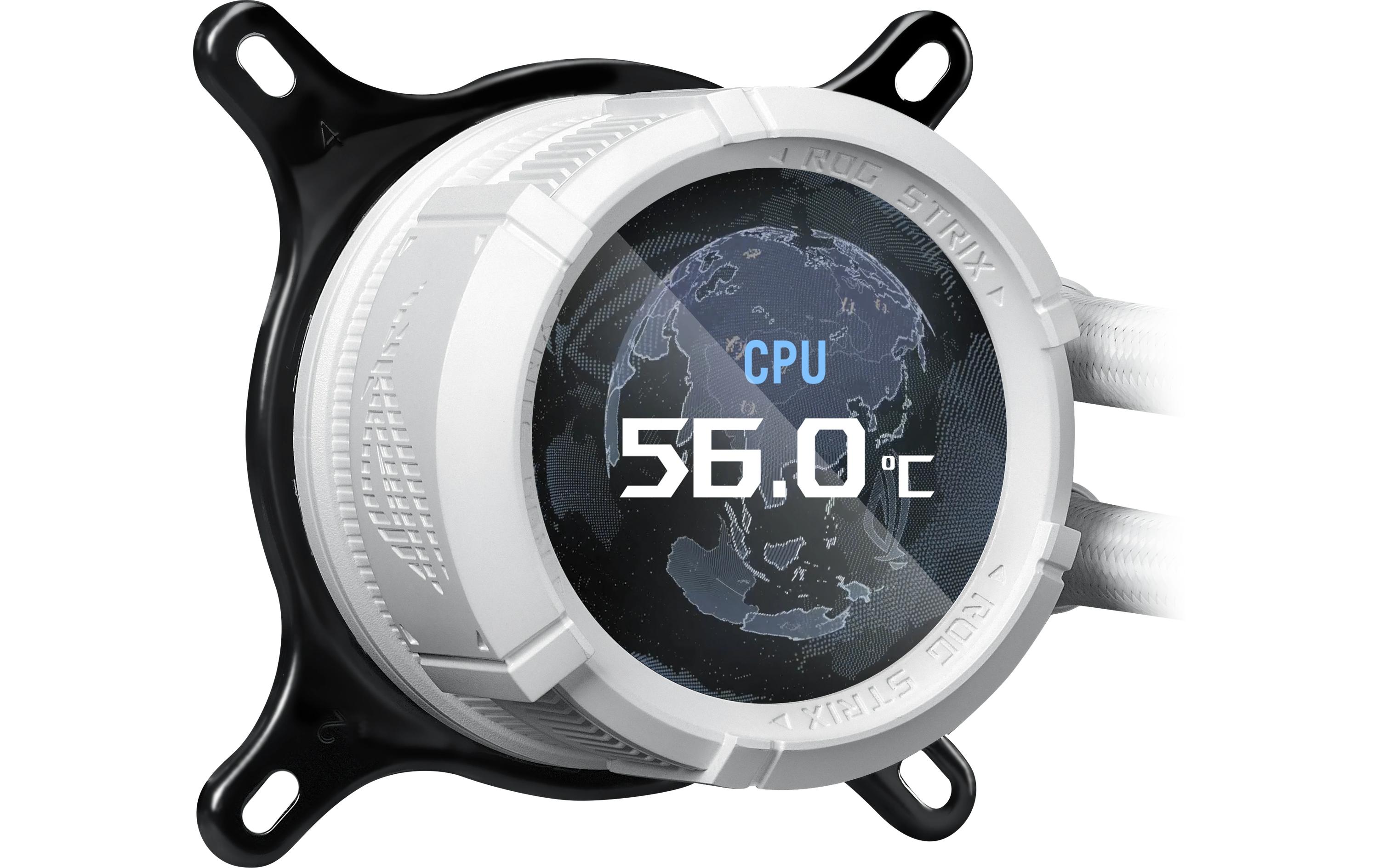 ASUS ROG Wasserkühlung ROG Strix LC III 360 ARGB White Edition