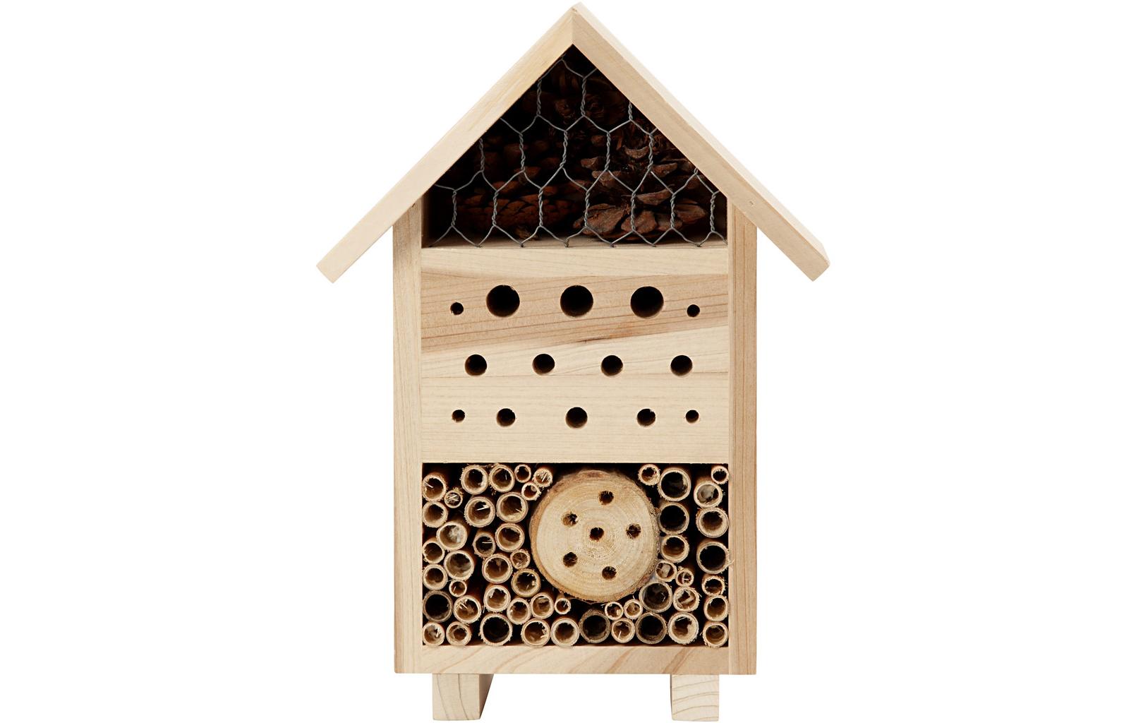 Creativ Company Insektenhotel 26.1 x 18.4 x 9.2 cm Kiefer