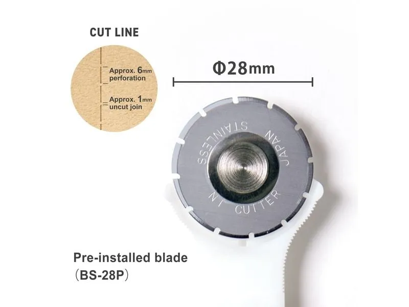 NT Cutter Rollenschneidegerät RO-SK28 für Perforations-Schnitt
