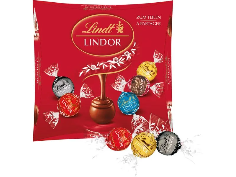 Lindt Pralinen Lindor Assortiert Sharing Box 298 g Lindt Pralinen Lindor Assortiert Sharing Box 298 g