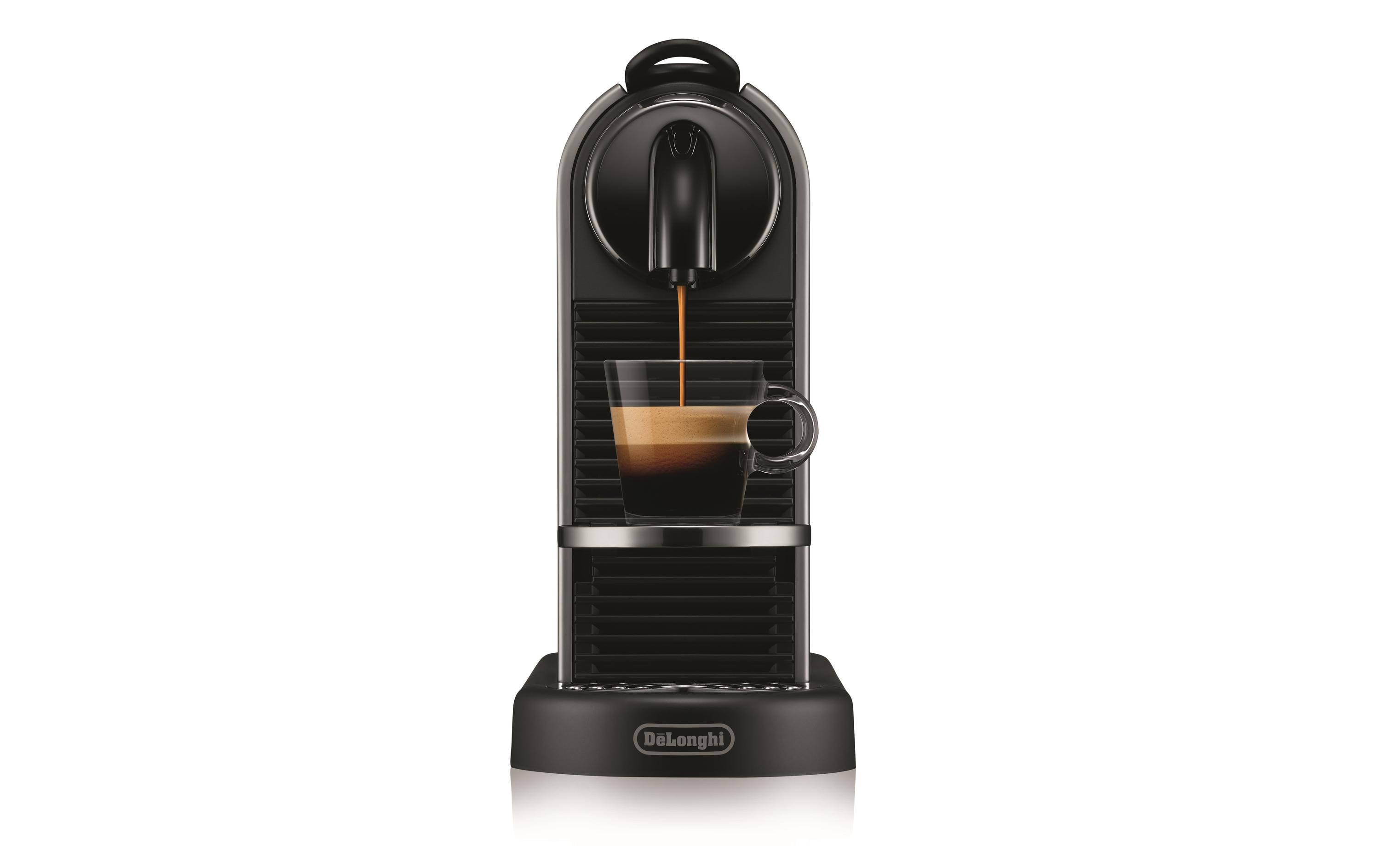 De'Longhi Kaffeemaschine Nespresso Citiz Platinum EN220.T Grau