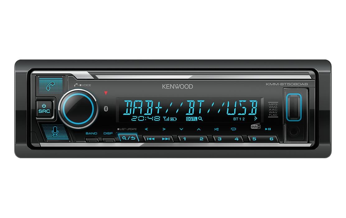 Kenwood Autoradio KMM-BT508DAB 1 DIN Kenwood Autoradio KMM-BT508DAB 1 DIN