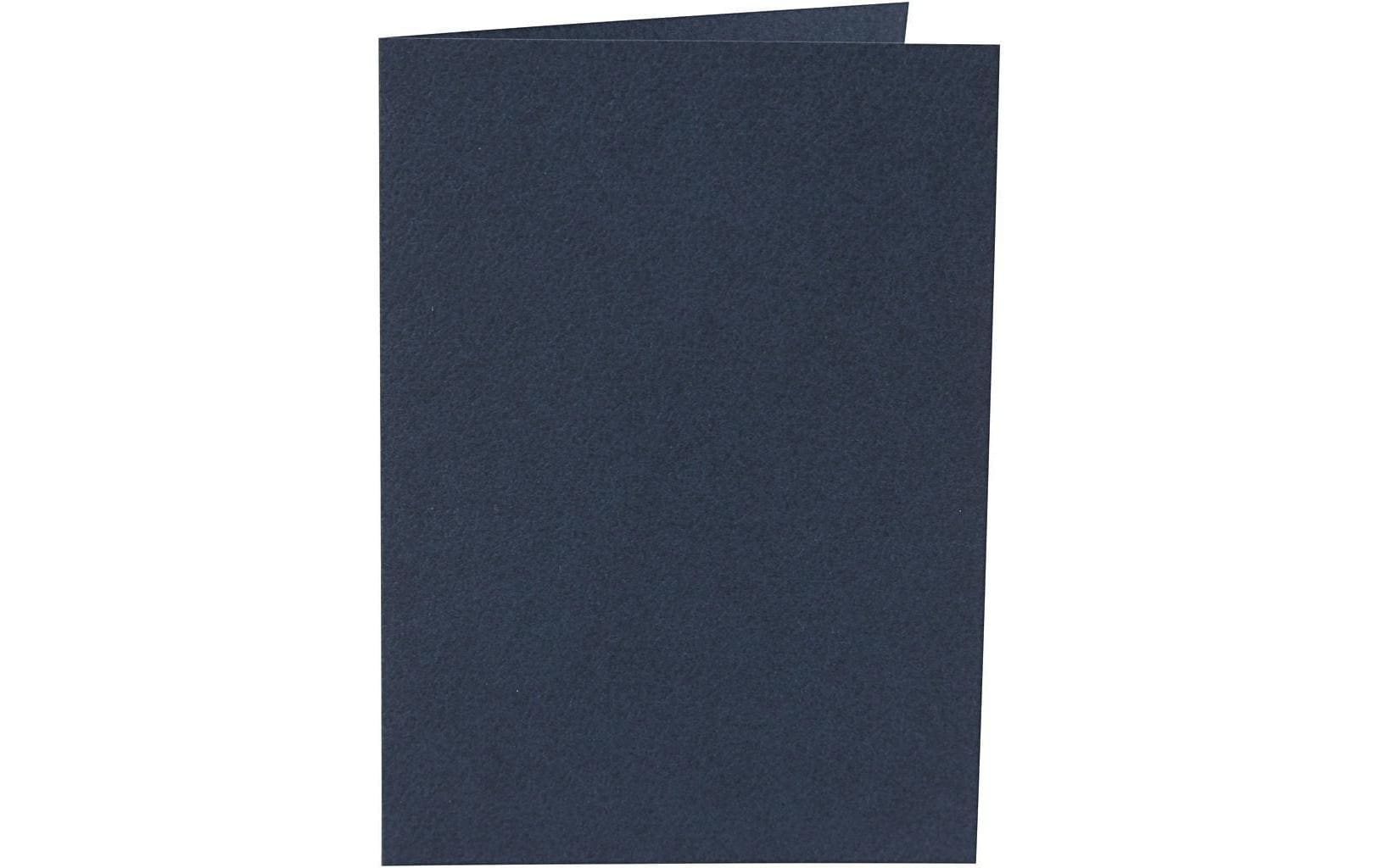 Creativ Company Blankokarte 10.5 x 15 cm ohne Couvert, Blau Creativ Company Blankokarte 10.5 x 15 cm ohne Couvert, Blau