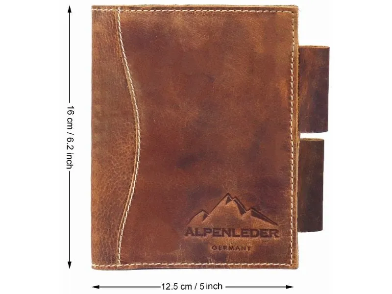 Alpenleder Notizbuch Goethe A6, liniert, Wild Camel Alpenleder Notizbuch Goethe A6, liniert, Wild Camel