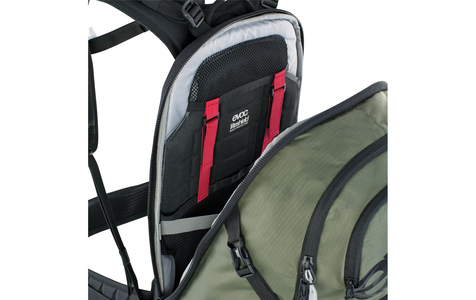 evoc Rucksack FR Tour E-Ride 30 l, Dark/Olive/Black