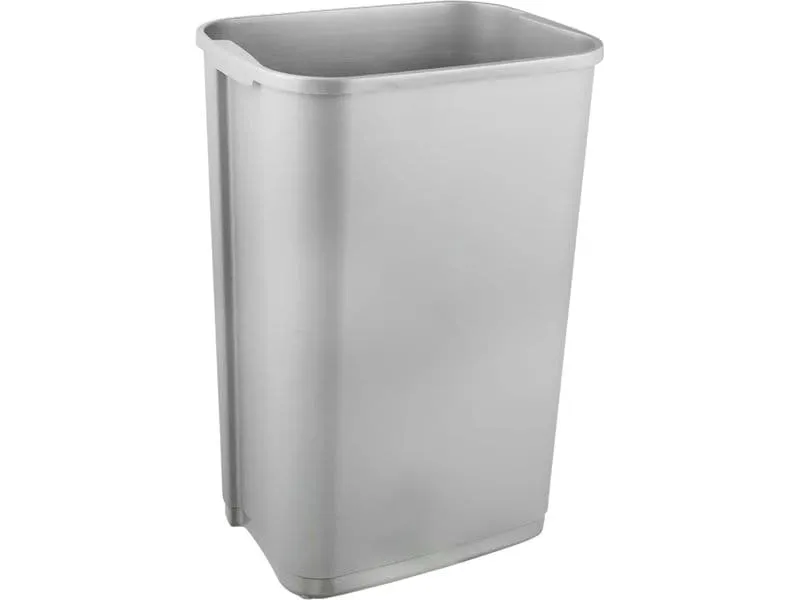 keeeper Abfalleimer Rasmus 50 l, Rolldeckel, light silver