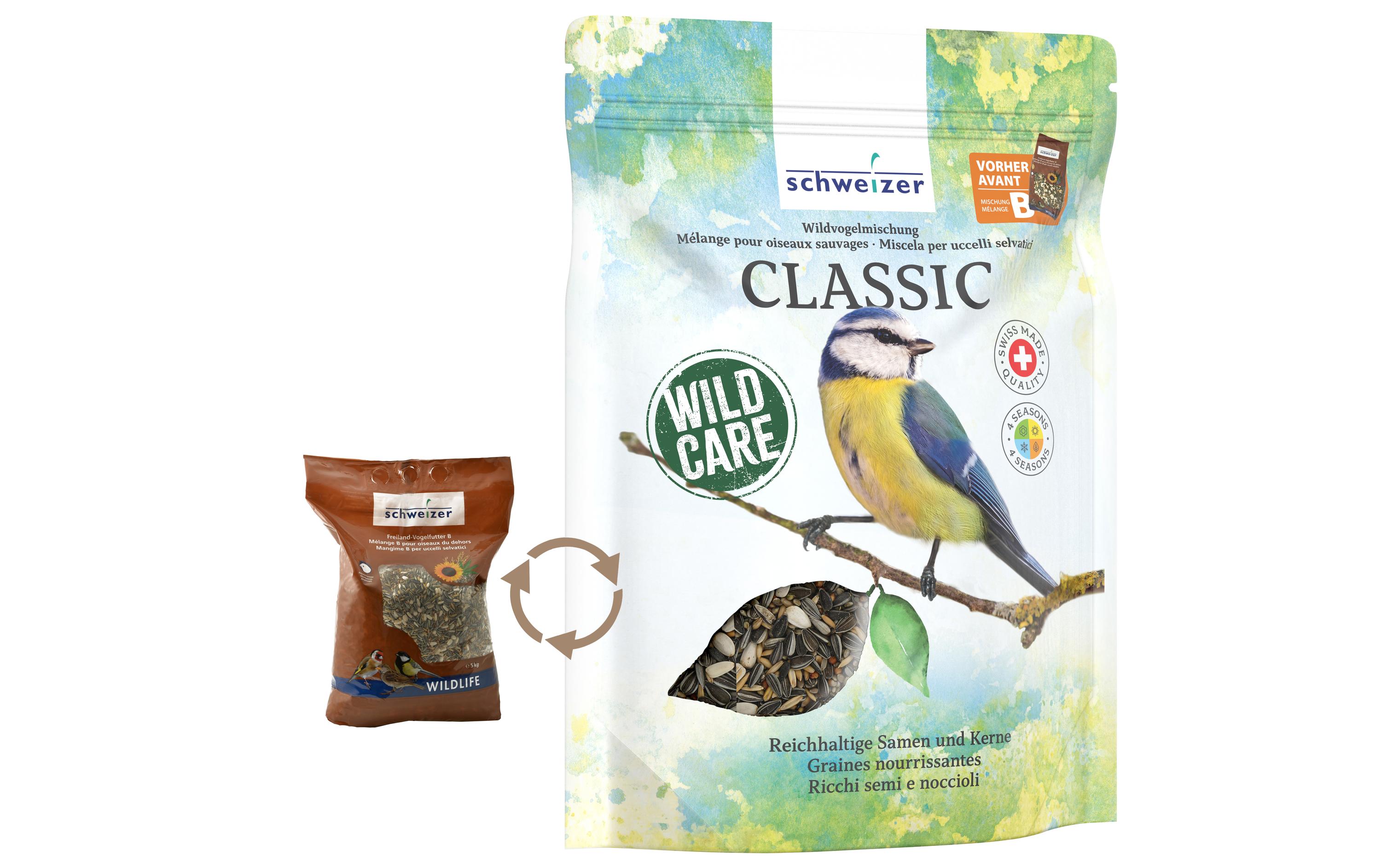 Eric Schweizer Vogelfutter Wildvogelmischung Classic 1 kg Eric Schweizer Vogelfutter Wildvogelmischung Classic 1 kg