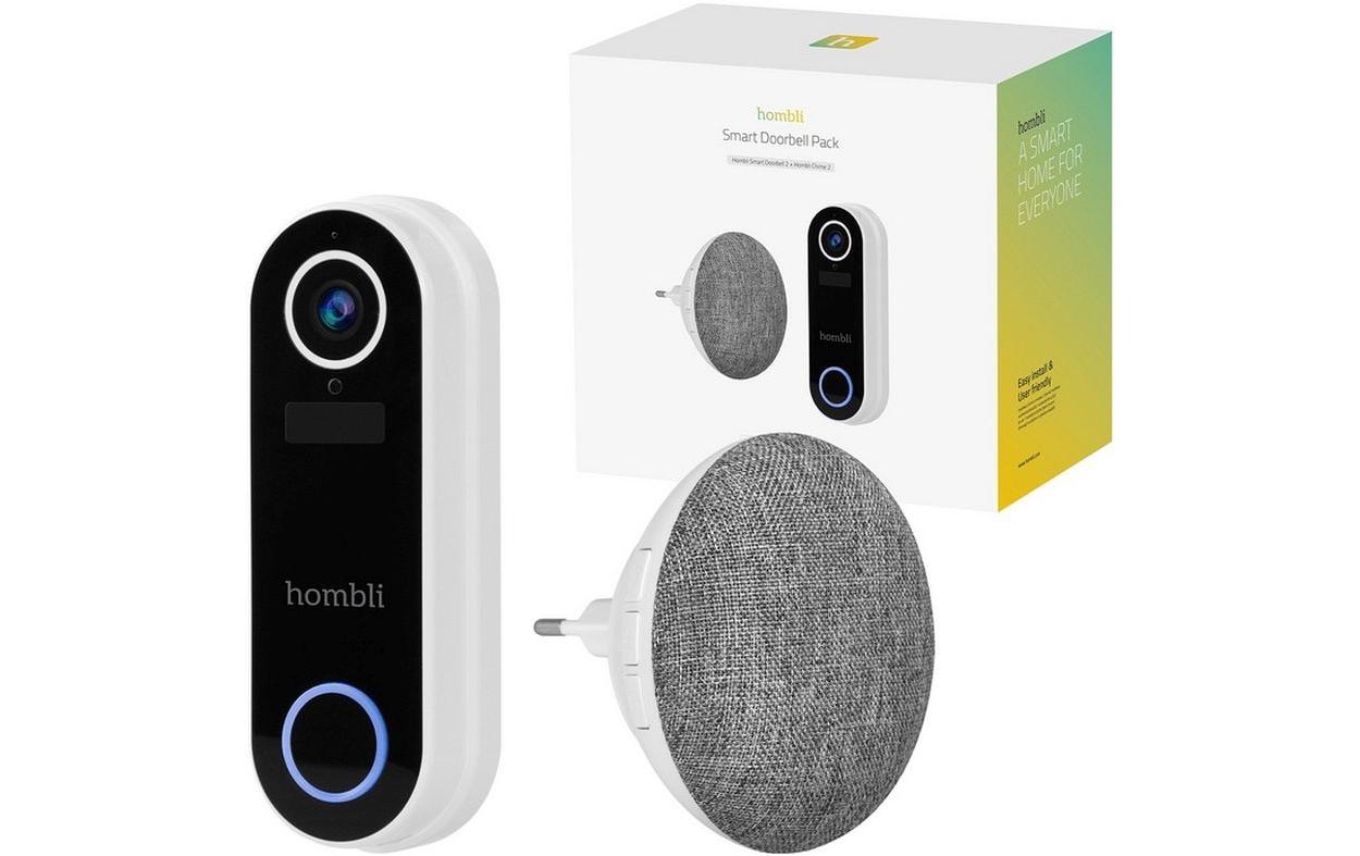 hombli Smart Doorbell Pack, Weiss hombli Smart Doorbell Pack, Weiss