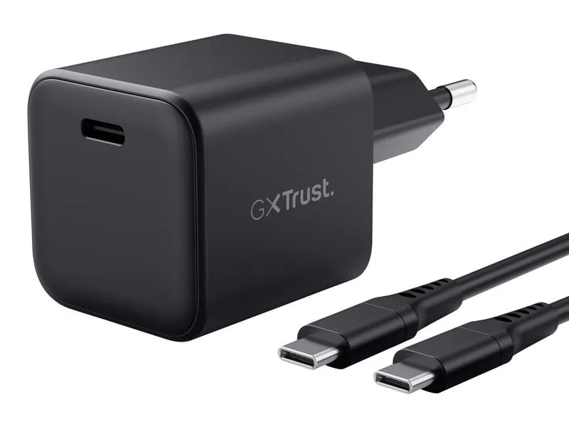 Trust GXT 1258 USB-C 65 W GaN Schwarz Trust GXT 1258 USB-C 65 W GaN Schwarz