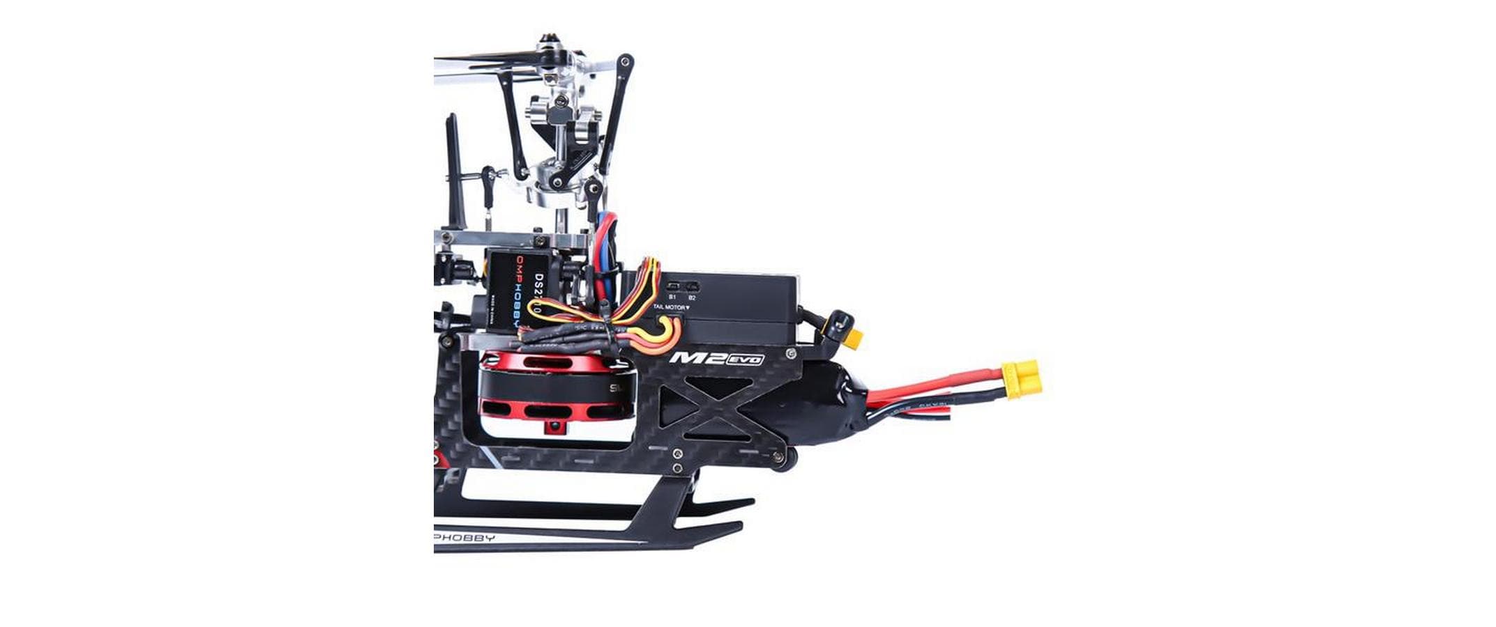 OMPHobby Helikopter M2 MK2 BNF Rot OMPHobby Helikopter M2 MK2 BNF Rot