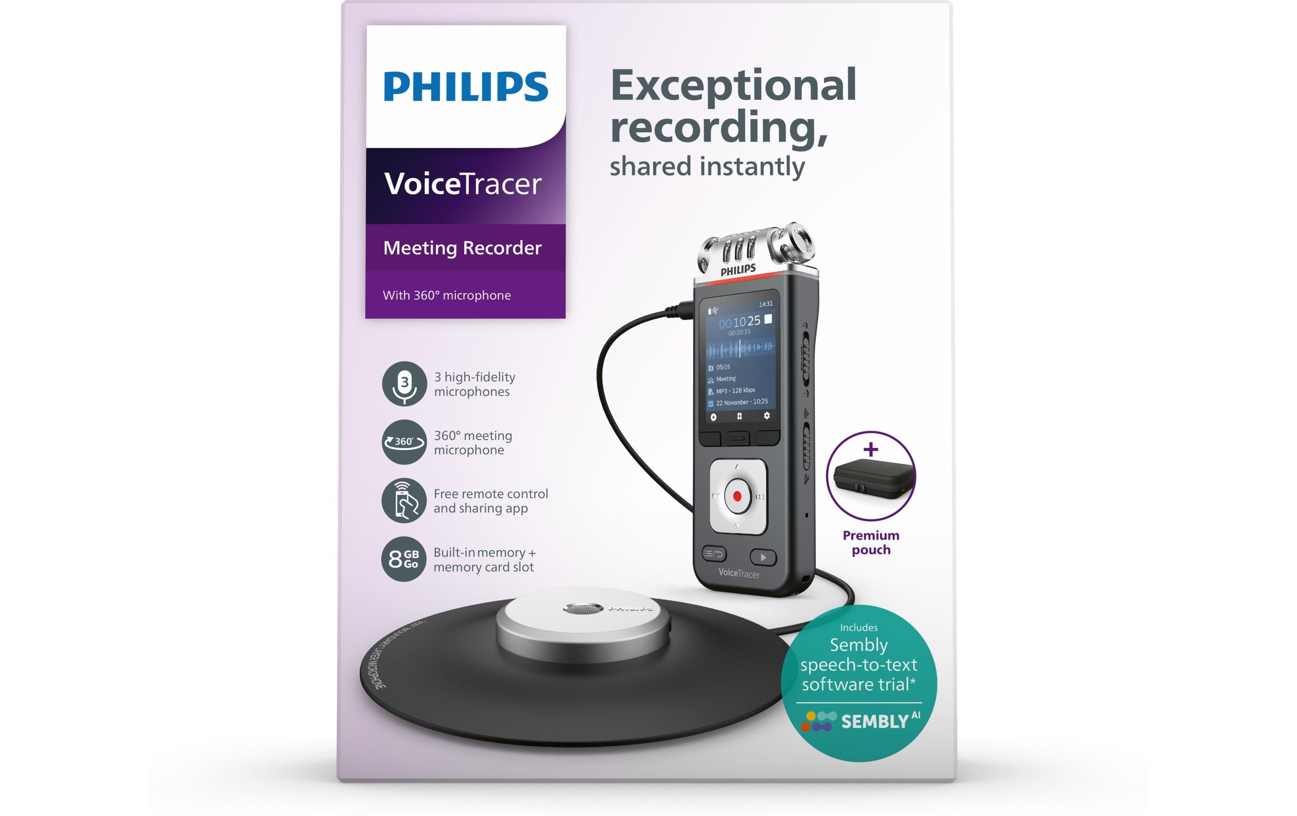 Philips Diktiergerät DVT8115 Philips Diktiergerät DVT8115