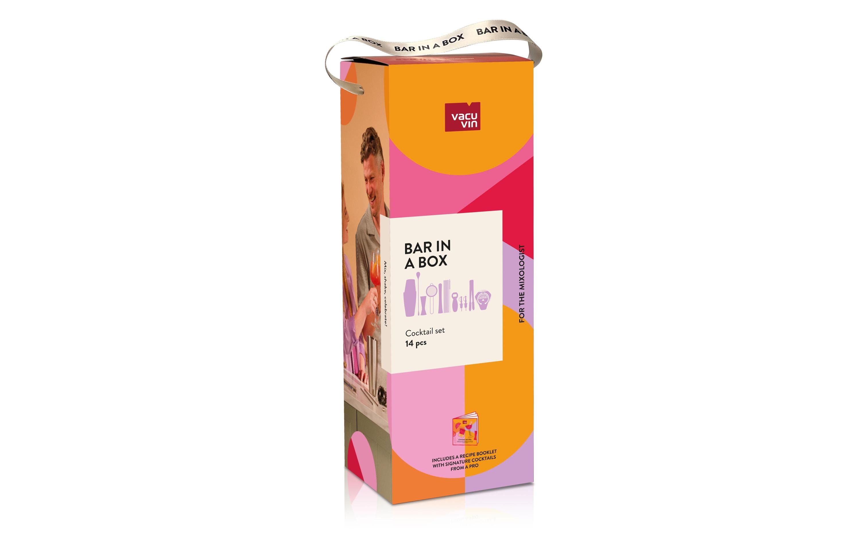 Vacuvin Cocktail-Set Cocktail Set 14-teilig 0.7 l, Edelstahl