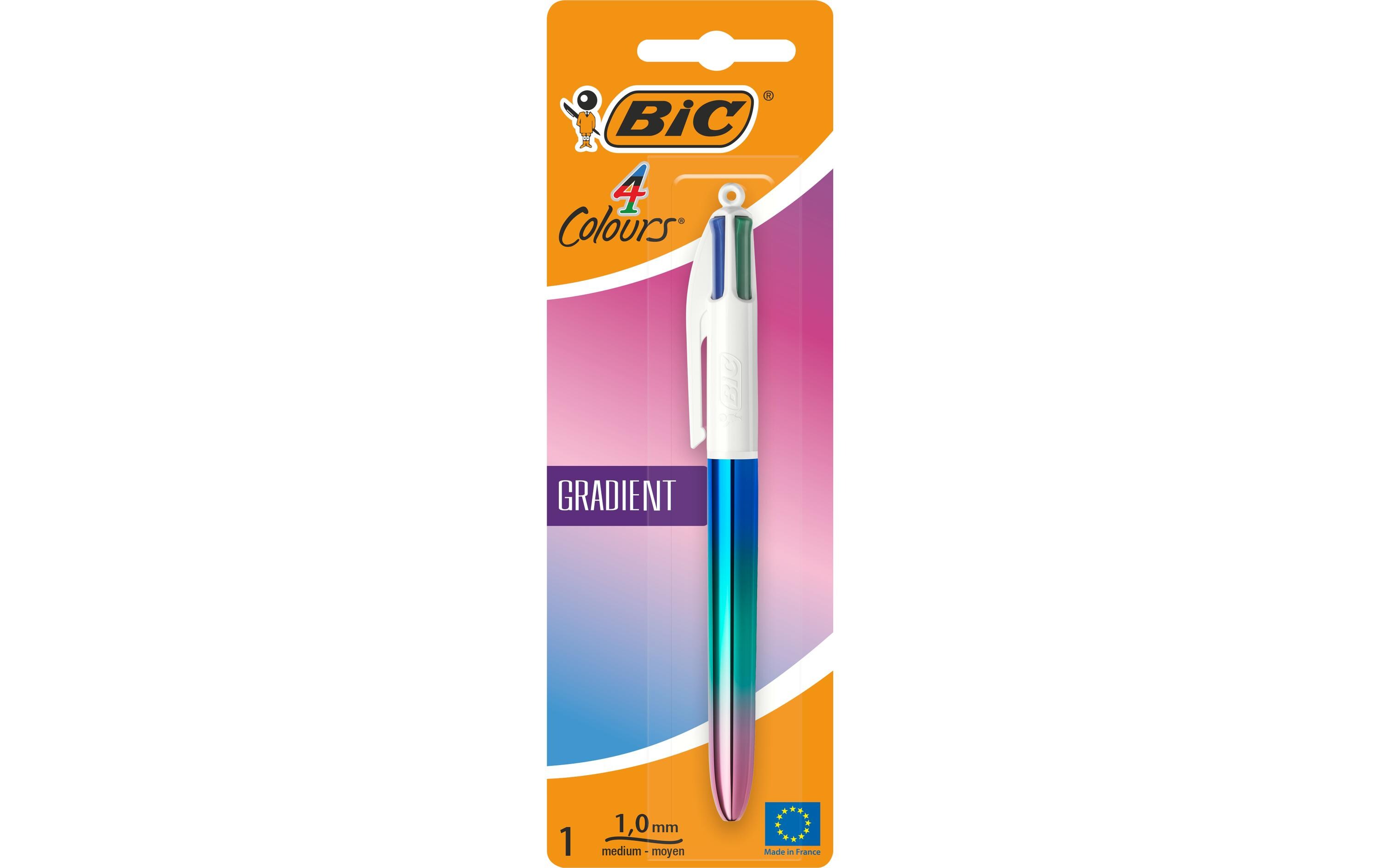 BIC Mehrfarbenkugelschreiber 4 Colours Gradient 1 Stück