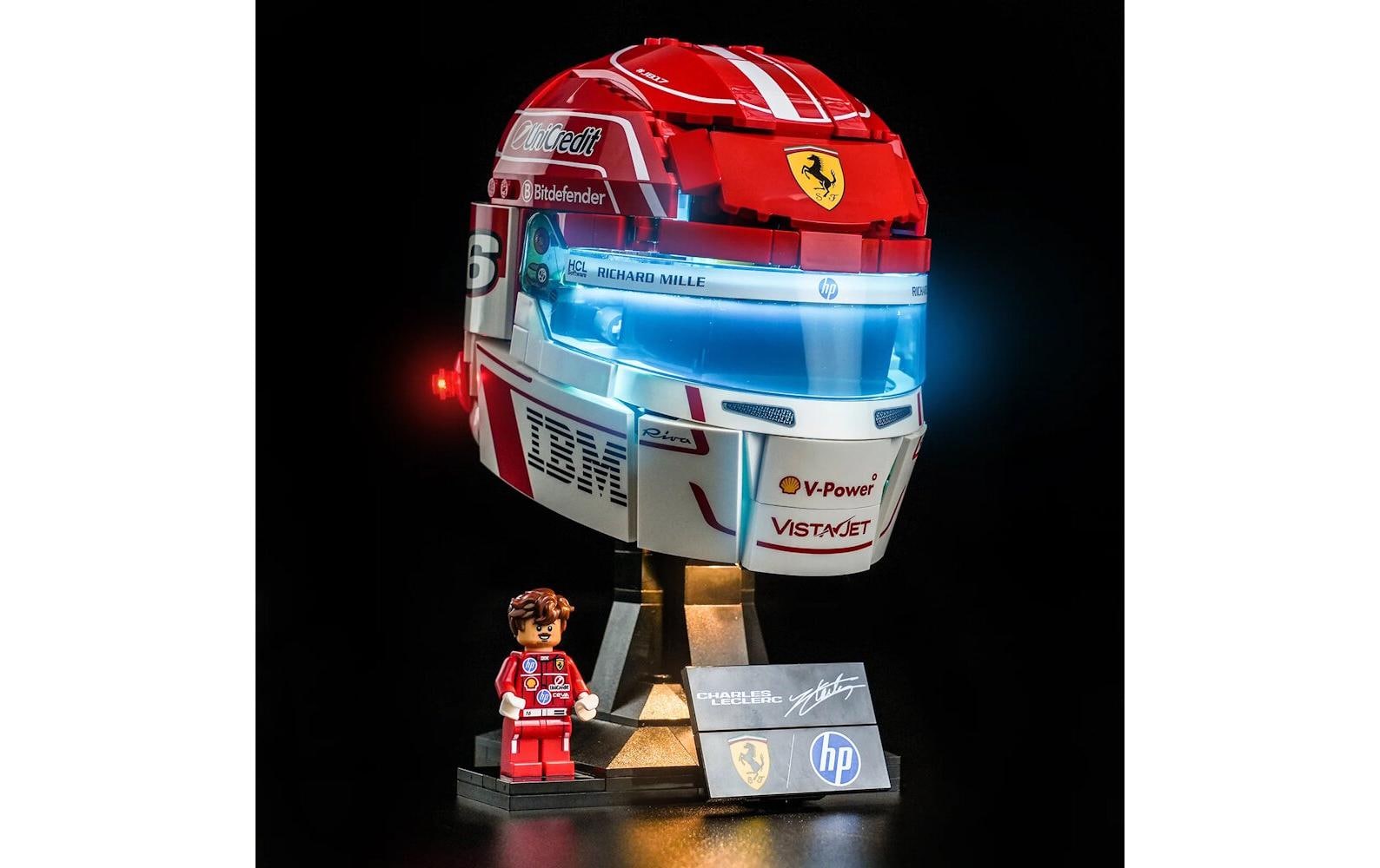 BrickBling BB LED Beleuchtungs-Set für LEGO® 43014 Leclerc Helm