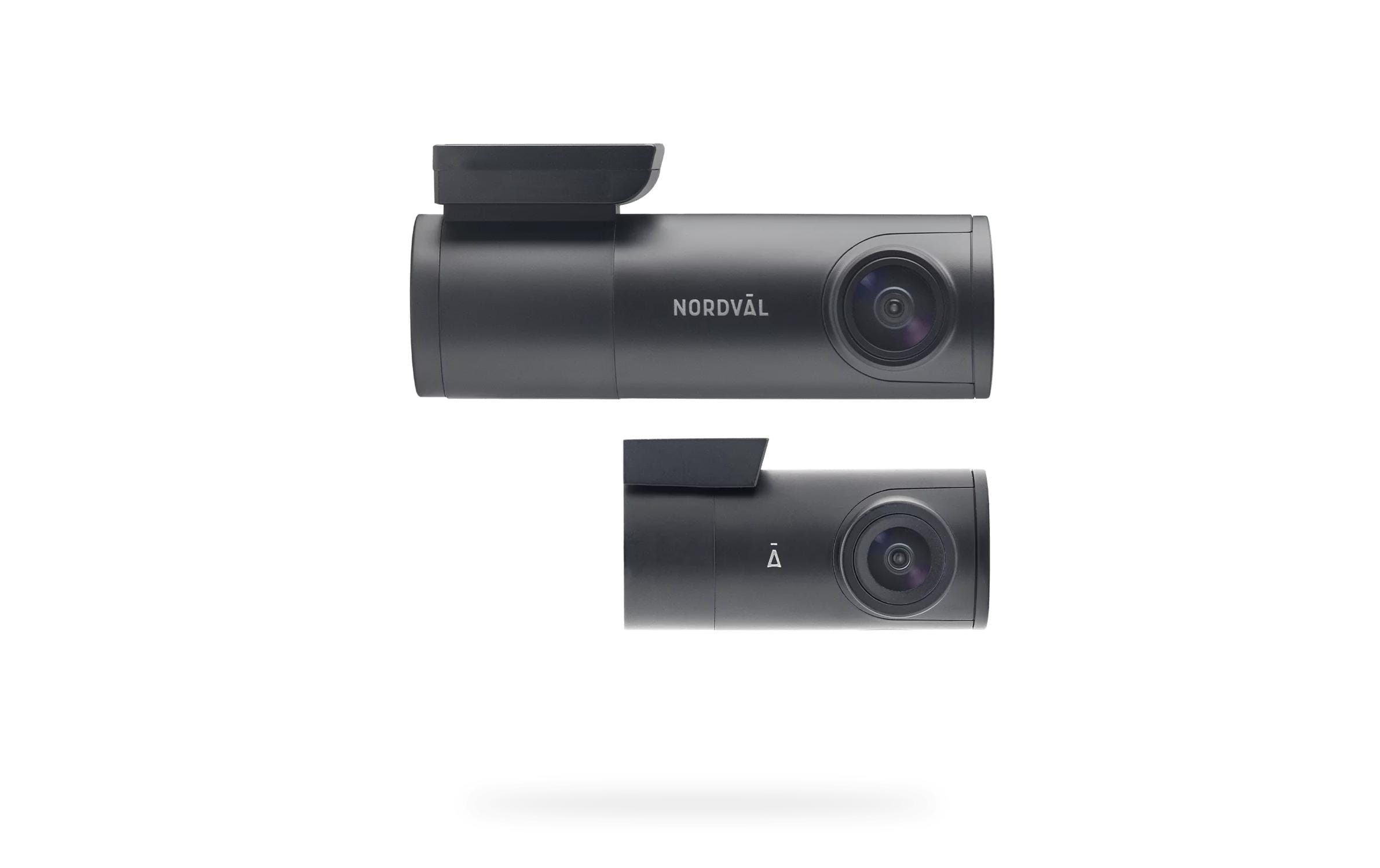 NORDVAL 4K Dual-Dashcam mit Wi-Fi und GPS, 128 GB