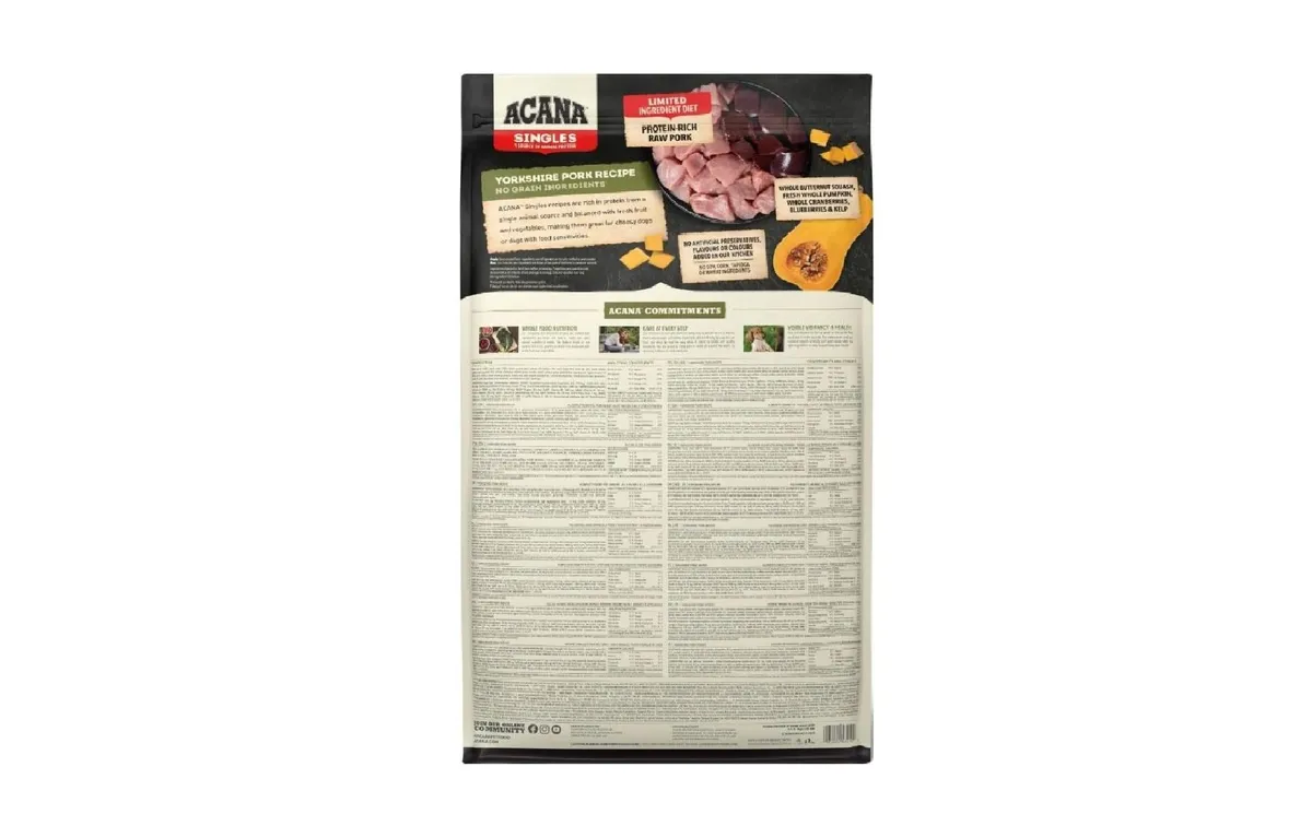Acana Trockenfutter Yorkshire Pork 11.4 kg Acana Trockenfutter Yorkshire Pork 11.4 kg