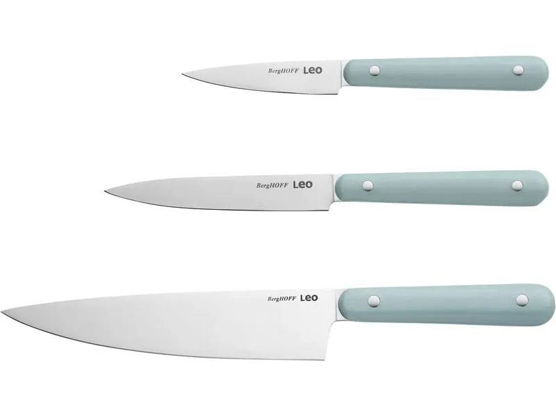 BergHOFF Messer-Set Leo Glints Slate 3-teilig