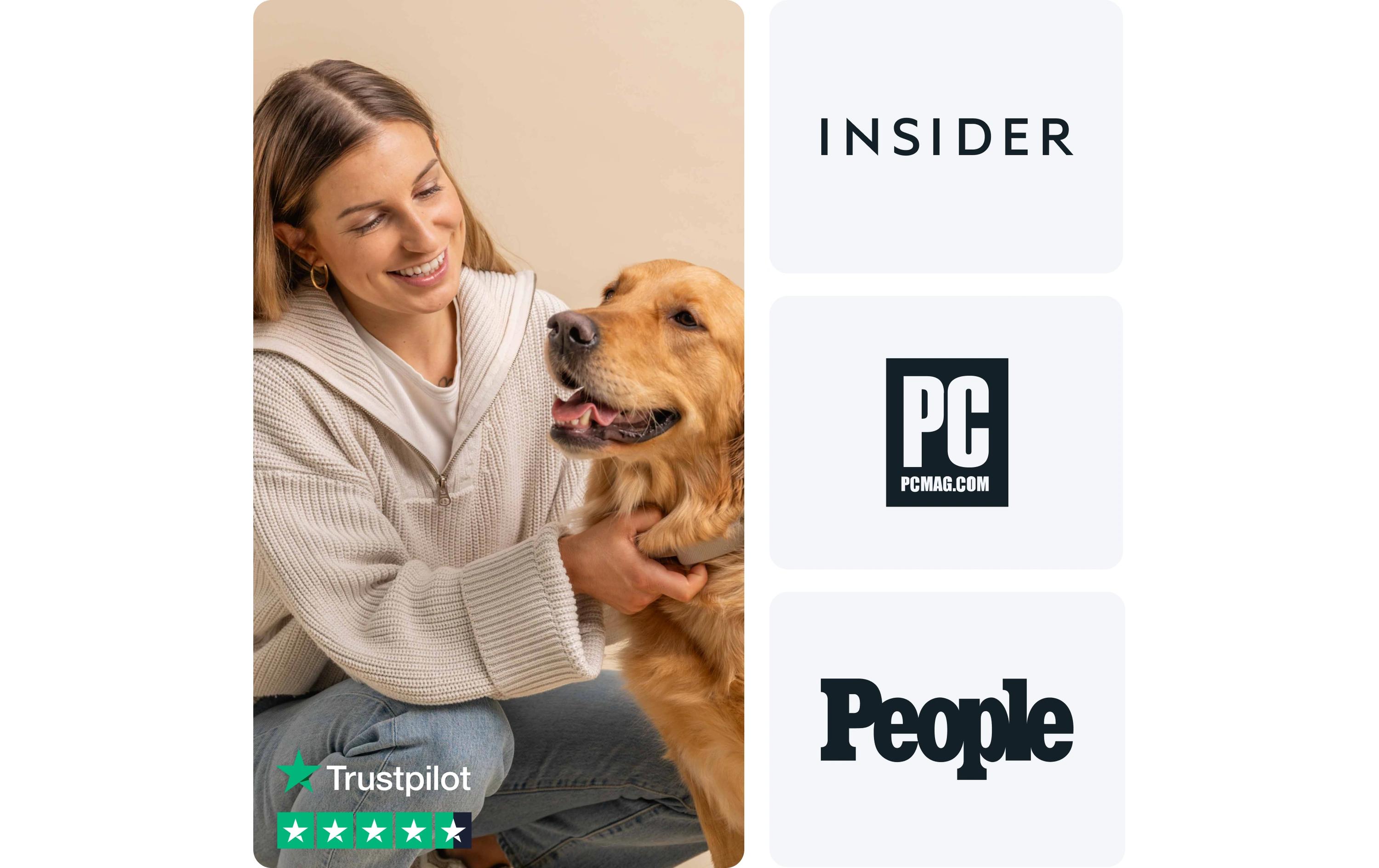 tractive GPS-Tracker DOG 6 Braun