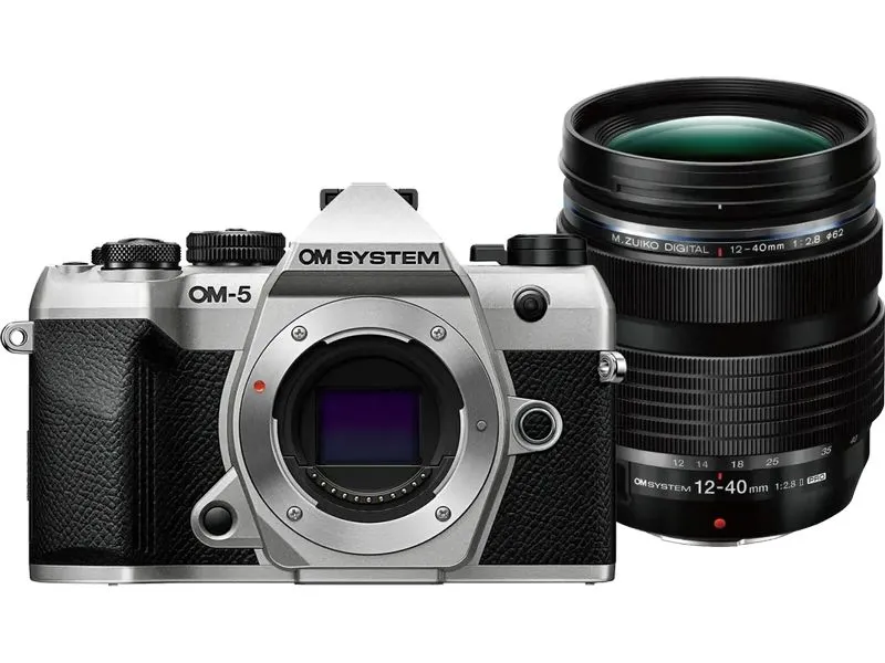OM-System Fotokamera OM-5 II Silber + 12-40mm + Akku Kit OM-System Fotokamera OM-5 II Silber + 12-40mm + Akku Kit