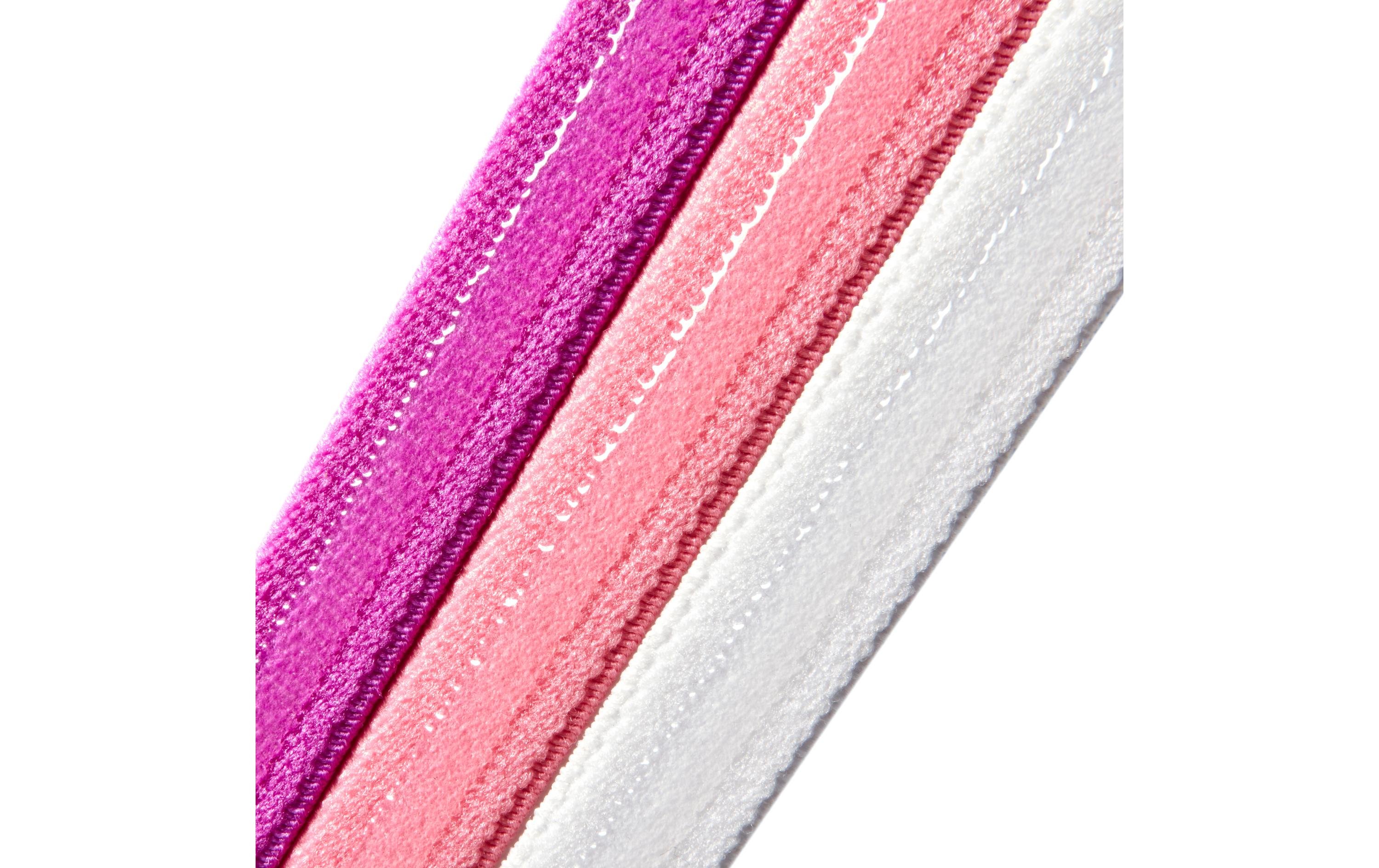 adidas Hairbands Lila/Pink/Weiss