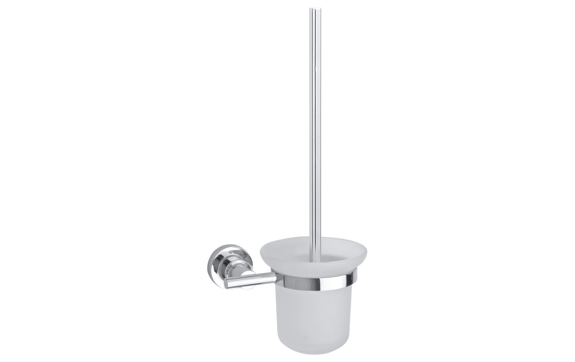 tesa Luup WC-Bürstengarnitur Silber