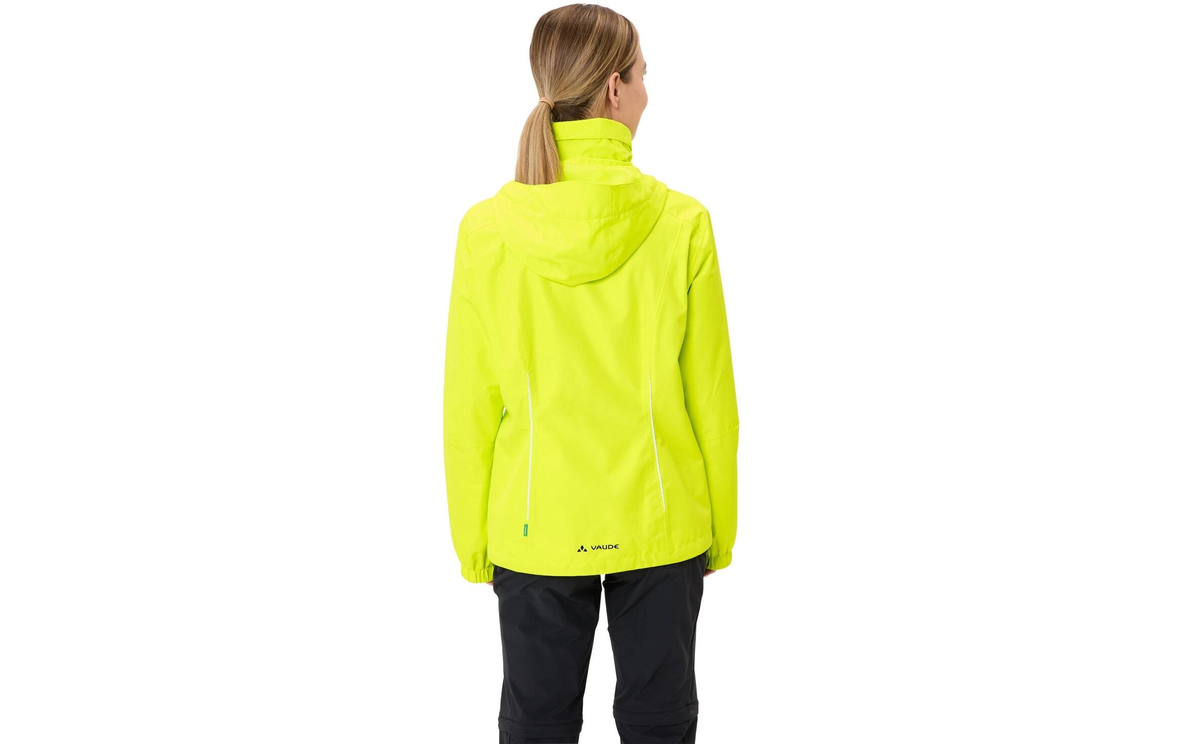 VAUDE Damen Regenjacke Wo Escape Bike Light Hellgrün, Grösse 34