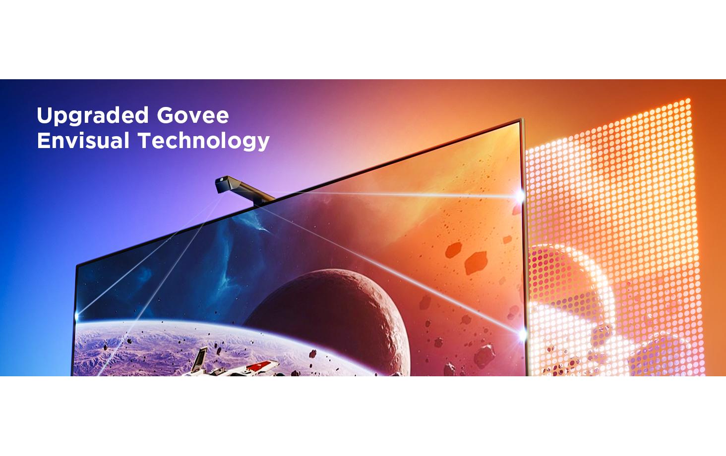 Govee Lichtbalken Backlight Kit 2, T3 Cam, RGBIC, WiFi + BT