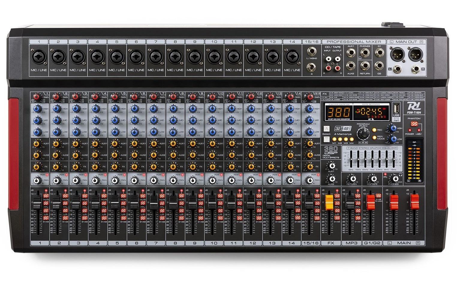 Power Dynamics Mischpult PDM-T1604 Power Dynamics Mischpult PDM-T1604