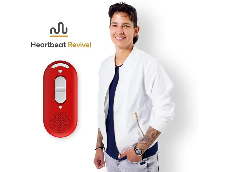 HeartBeat Revivel Audioabspielgerät Rot