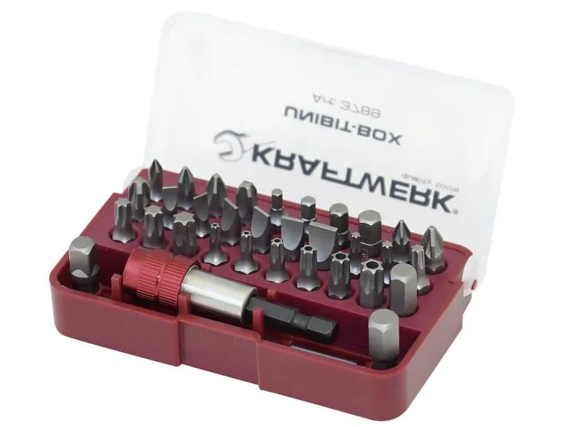 Kraftwerk Bit-Set 1/4 33-teilig, mit Torx-TR Kraftwerk Bit-Set 1/4 33-teilig, mit Torx-TR
