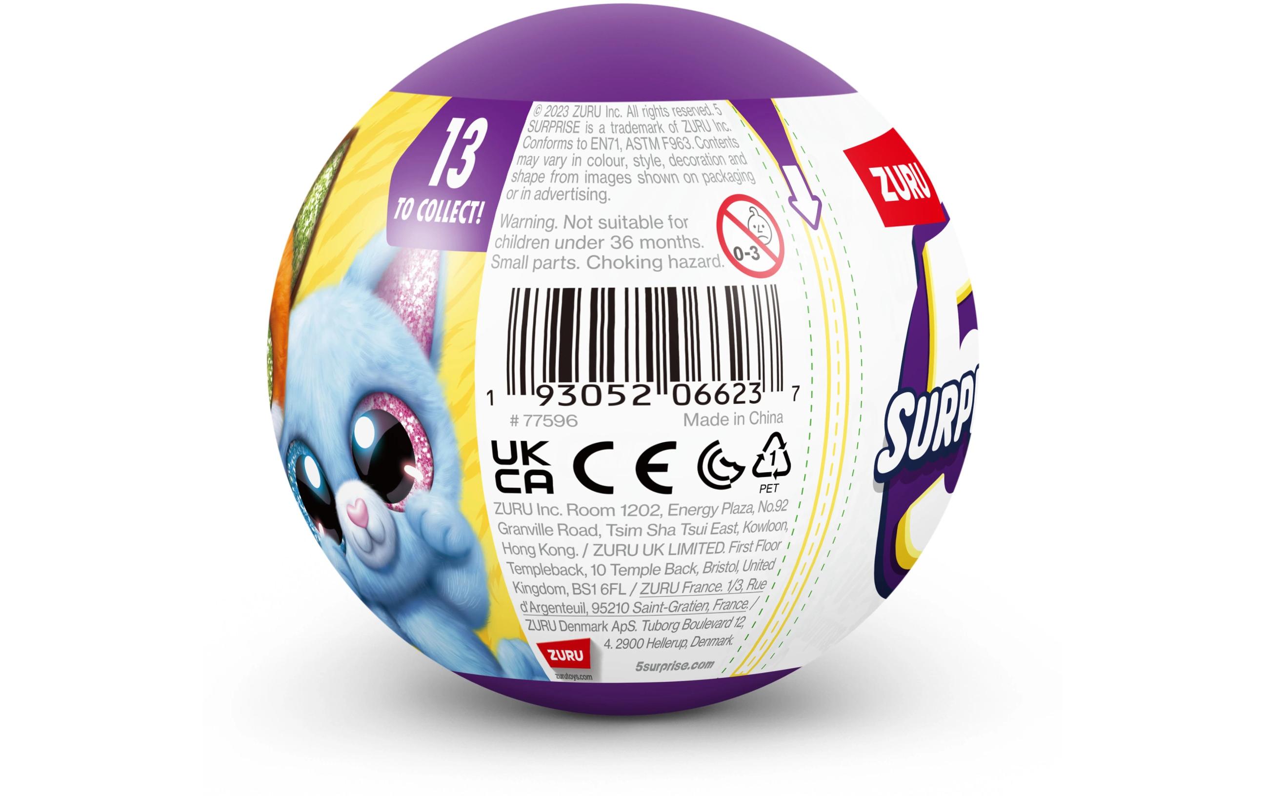 Zuru 5 Surprise Plushy Pets Series 2 assortiert