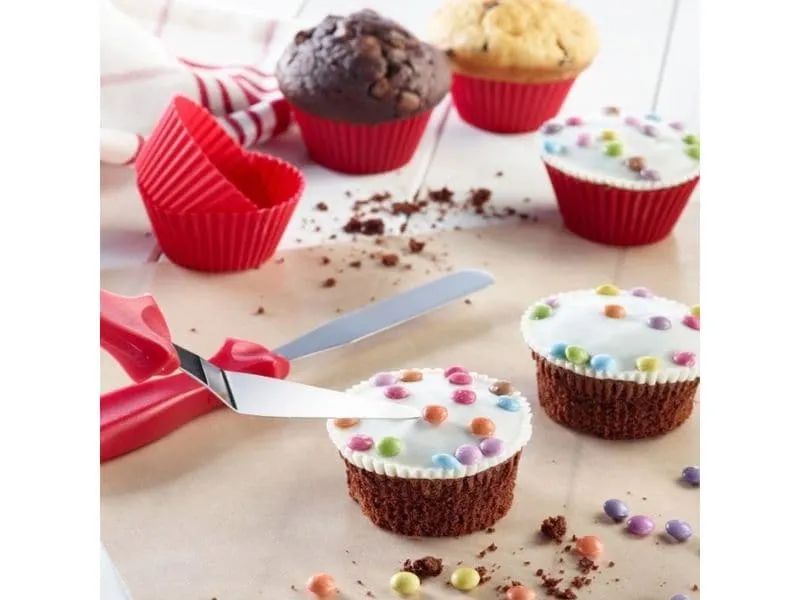 Westmark 2er Set Pâtisserie-Paletten 23 cm, Rot Westmark 2er Set Pâtisserie-Paletten 23 cm, Rot