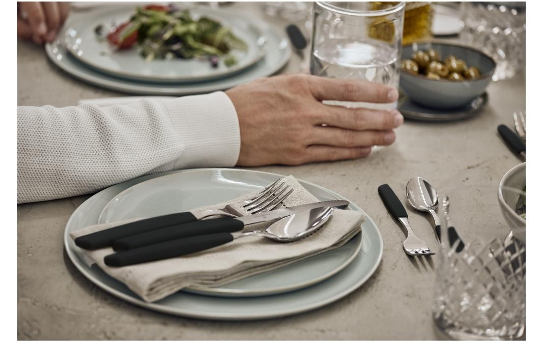 Victorinox Tafelmesser Swiss Modern 1 Stück, Schwarz