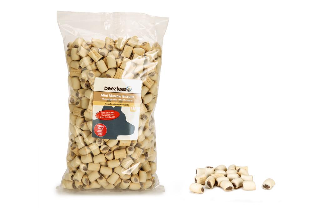 Beeztees Leckerli Markkekse Mini Rind, 1400 g Beeztees Leckerli Markkekse Mini Rind, 1400 g