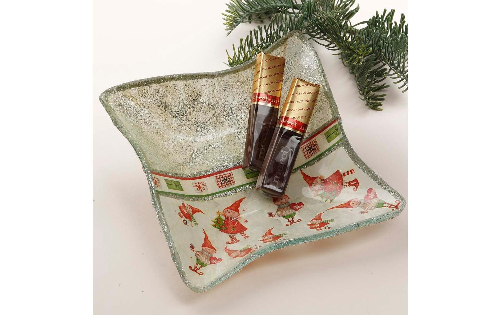 Creativ Company Glasplatte 15 x 15 cm, 12 Stück Creativ Company Glasplatte 15 x 15 cm, 12 Stück